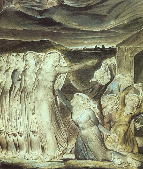 Blake, William The Parable of the Wise and Foolish Virgins china oil painting image